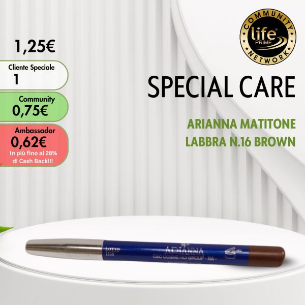 ARIANNA MATITONE LABBRA N.16 BROWN