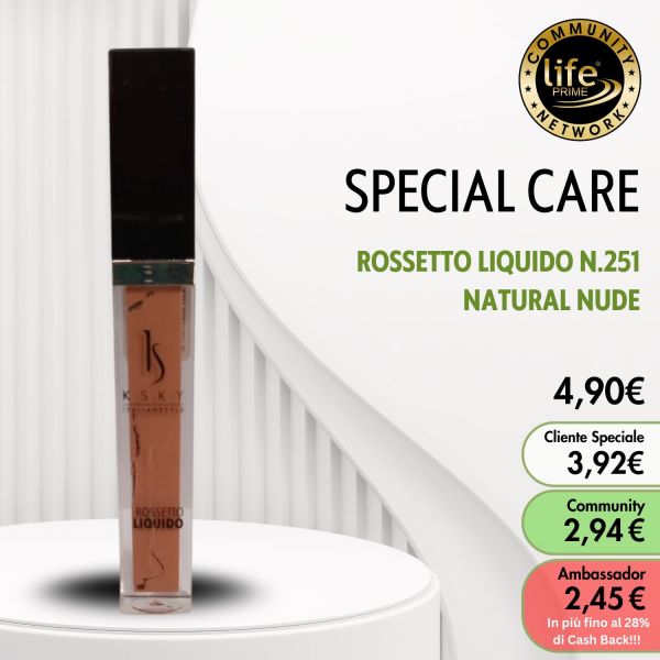 ROSSETTO LIQUIDO N.251 NATURAL NUDE