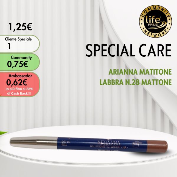 ARIANNA MATITONE LABBRA N.28 MATTONE