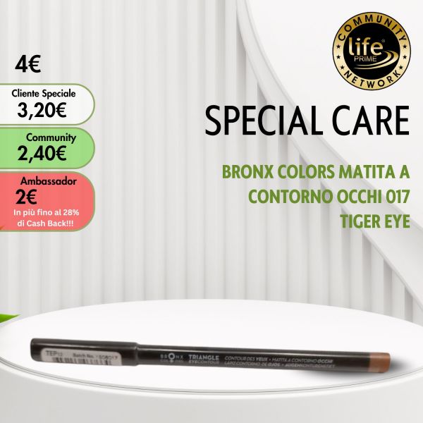 BRONX COLORS MATITA A CONTORNO OCCHI 017 TIGER EYE
