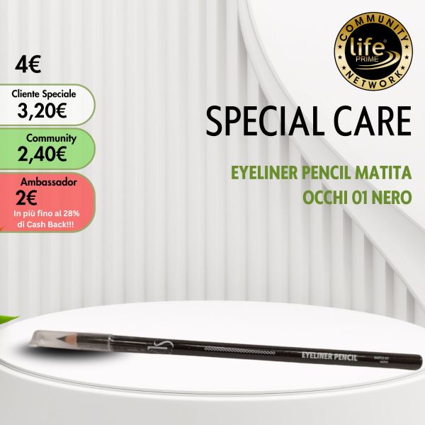 EYELINER PENCIL MATITA OCCHI 01 NERO