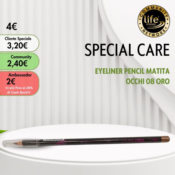 EYELINER PENCIL MATITA OCCHI 08 ORO