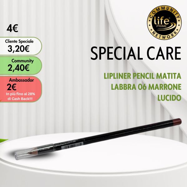 LIPLINER PENCIL MATITA LABBRA 06 MARRONE LUCIDO